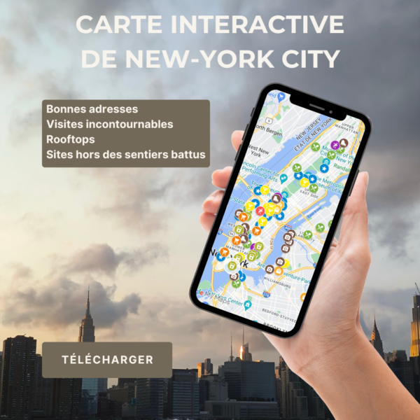 Carte interactive Google Maps de New-York City