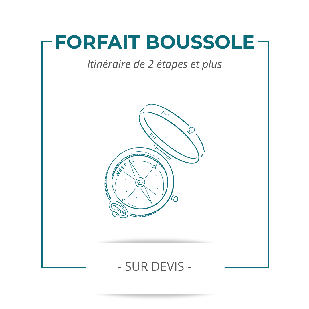 Forfait Boussole SAlmon Voyages Forfait recherches Salmon Voyages