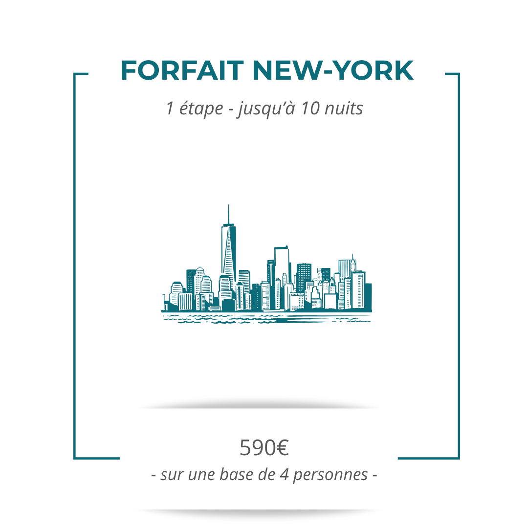 Forfait NYC Salmon Voyages Forfait recherches Salmon Voyages
